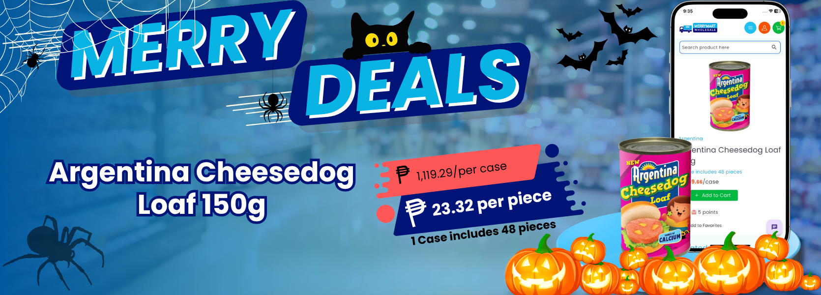 Argentina Cheesedog Loaf 150g